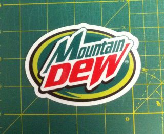 Mountain Dew design car truck window Decals /Stickers 