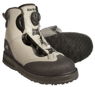 NEW Korkers Chrome Kling On Wading Boots Size 7
