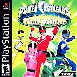 POWER RANGERS TIME FORCE   PS1 PS2 PLAYSTATION GAME!