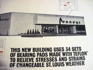 JC Penney Store in St Louis MO 1969 Du Pont Teflon Ad