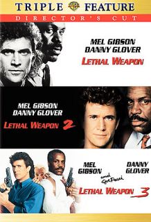 Lethal Weapon 1 Lethal Weapon 2 Lethal Weapon 3 DVD, 2006, 2 Disc Set 