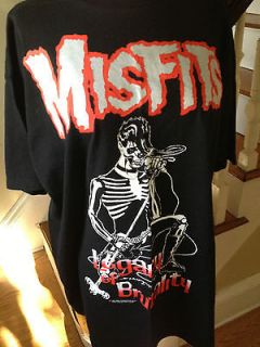 Vintage Misfits Legacy of Brutality T shirt