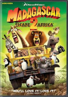 Madagascar Escape 2 Africa DVD, 2009, Sensormatic Widescreen