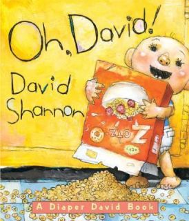 Oh, David A Diaper David Book by David Shannon 2005, Board Book