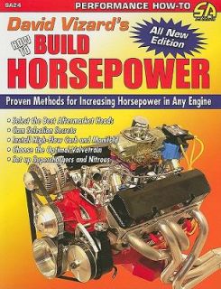 David Vizards How to Build Horsepower by David Vizard 2010, Hardcover 