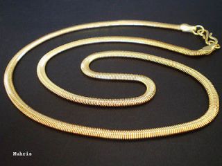 Indian 22KT GOLD PLATED Chain Necklace /R06 /20 Long