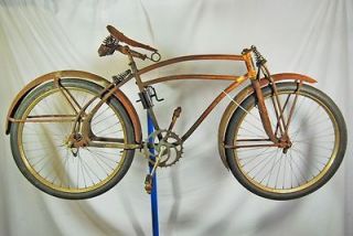   1939 Huffman Dixie Flier Twin   Flex balloon tire bicycle bike Dayton