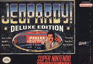 Jeopardy Deluxe Edition Super Nintendo, 1993