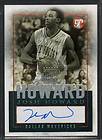 2003 04 Topps Pristine Personal Endorsements JHO Josh Howard On Card 
