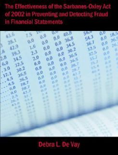   Fraud in Financial Statements by Debra DeVay 2006, Hardcover
