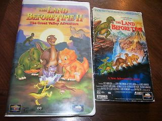 Land Before Time Videos (VHS, Clamshell)