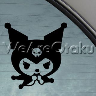 Kuromi Decal Maid Sanrio Wii Truck Window Sticker