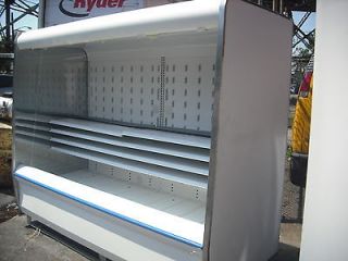 16 ft open dairy & meat & produce case remote no compressor