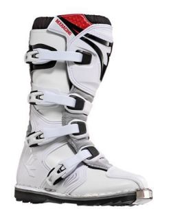 Diadora MK3 Kids motorcycle motocross boots. White