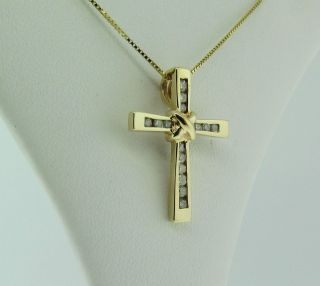 diamond cross in Vintage & Antique Jewelry