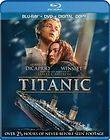 Titanic Blu ray/DVD *NEW* Leonardo DiCaprio, Kate Winslet, Billy Zane