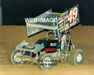   OF OUTLAWS DOUG WOLFGANG SPRINT CAR AUTO RACING PHOTO DIRT TRACK  INDY