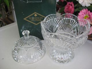 GODINGER SHANNON  Lead CRYSTAL  FREED​OM Covered CANDY DISH