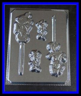 NEW! ***MICKEY & MINNIE MOUSE*** Lollipop candy mold #199