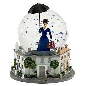 Disney Snowglobe Mary Poppins +WOW+super +RARE+NIB