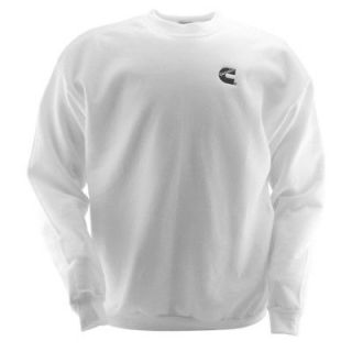 dodge cummins white jacket long sleeve sweat shirt sweater logo badge 