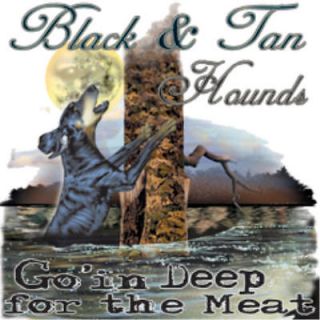   shirt Black&Tan Coon Hound Dog Coonhound Hunting Hunt Hunter Water