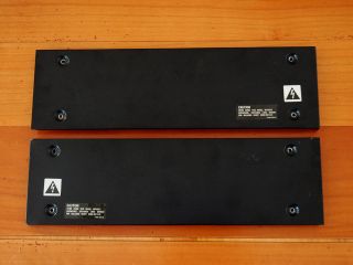 Set of steel side panels for Sony ES CDP C89ES p/n 4 945 428 01 4 945 