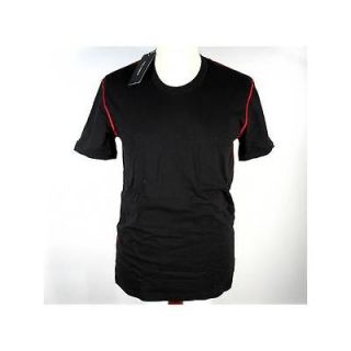 DOLCE & GABBANA Refined Colour r neck T shirt stretch cotton (black 