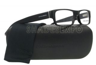NEW DOLCE&GABBANA D&G DG Eyeglasses DG 3104 BLACK 501 DG3104 53MM