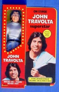 John Travolta 1977 Chemtoy 12 doll MIB PERFECTION