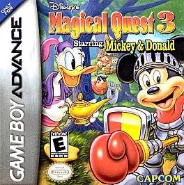 Magical Quest 3 Starring Mickey and Donald Nintendo Game Boy Advance 