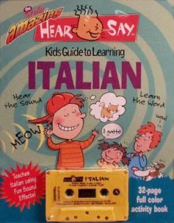 Hear Say Italian Activity Kit by Donald S. Rivera 2004, Mixed Media 