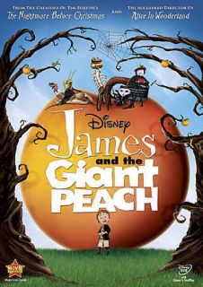 JAMES AND THE GIANT PEACH~~~DISNEY​~~~WIDESCREEN~​~~NEW SEALED DVD 