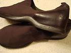 Donald J Pliner Italian Black Suede Leather Loafers 8