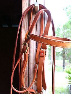 MAMMOTH DONKEY MULE DRAFT HORSE LEATHER BRIDLE WITH REI