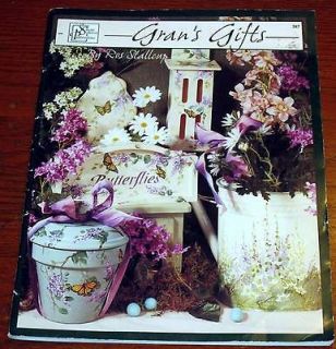 Grans Gifts Ross Stallcup ~ Decorative Tole Painting Pattern Book 