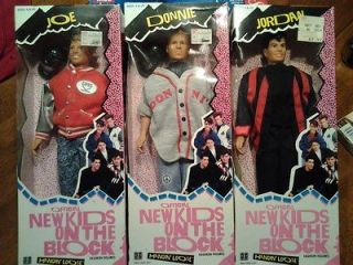   of 3 NKOTB   New Kids On The Block Dolls   Joe Donnie Jordan   NRFB