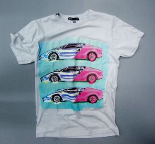Dope Couture Countach Dream T Shirt Silver, None Pink Dolphin, Entree 