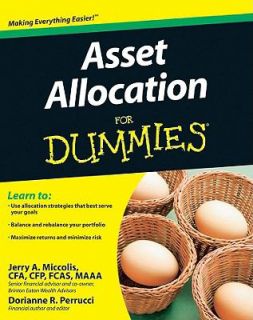 Asset Allocation for Dummies by Jerry A. Miccolis and Dorianne 