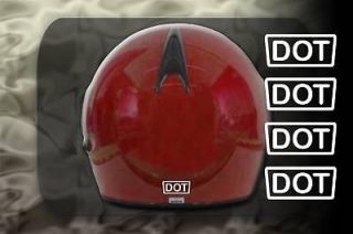 dot helmet stickers in  Motors