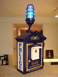 Newly listed Gamewell Police Emergency Call Box Light / Fire Alarm Box 