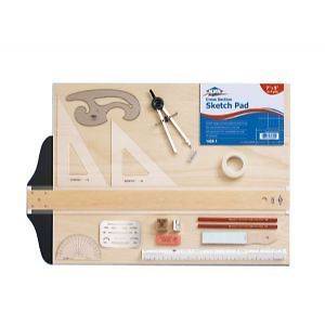 DRAWING BOARD DRAFTING SUPPLIES KIT TECH COLLAGE STUDENT ARTIST 