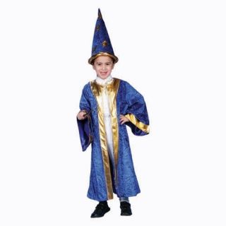 WIZARD magician childrens set dress up halloween boys costume SMALL