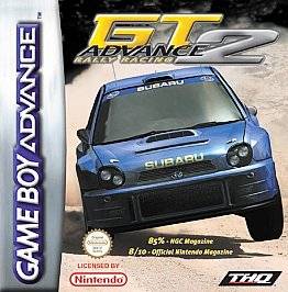 GT Advance 2 Rally Racing Nintendo Game Boy Advance, 2002