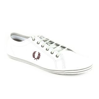NEW FRED PERRY Mens Shoes Kingston SZ 10/11/12 US White Leather