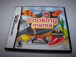 Cooking Mama Nintendo DS Lite DSi w/Case & Manual