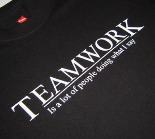Teamwork Funny Boss The Manager Office Work New T shirt