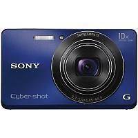 Sony Cyber shot DSC W690 16.1 MP Digital Camera   Blue