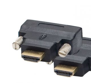 Lot of 2, Converts DVI male to HDMI Adapter, Browse Internet on big 