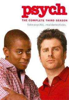 Psych   The Complete Third Season DVD, 2011, 4 Disc Set